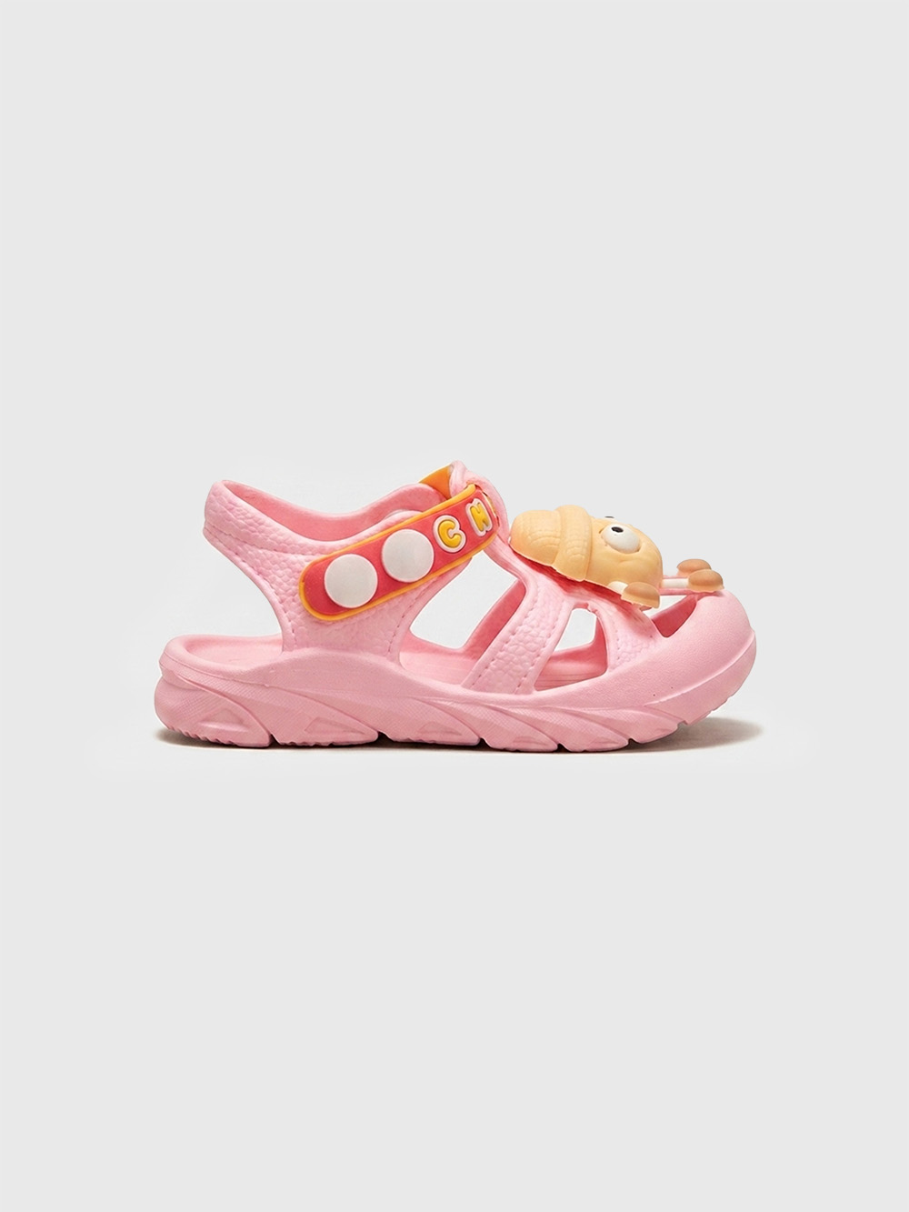 KiddoBounce Rice Hat EVA Clogs Pink - B99